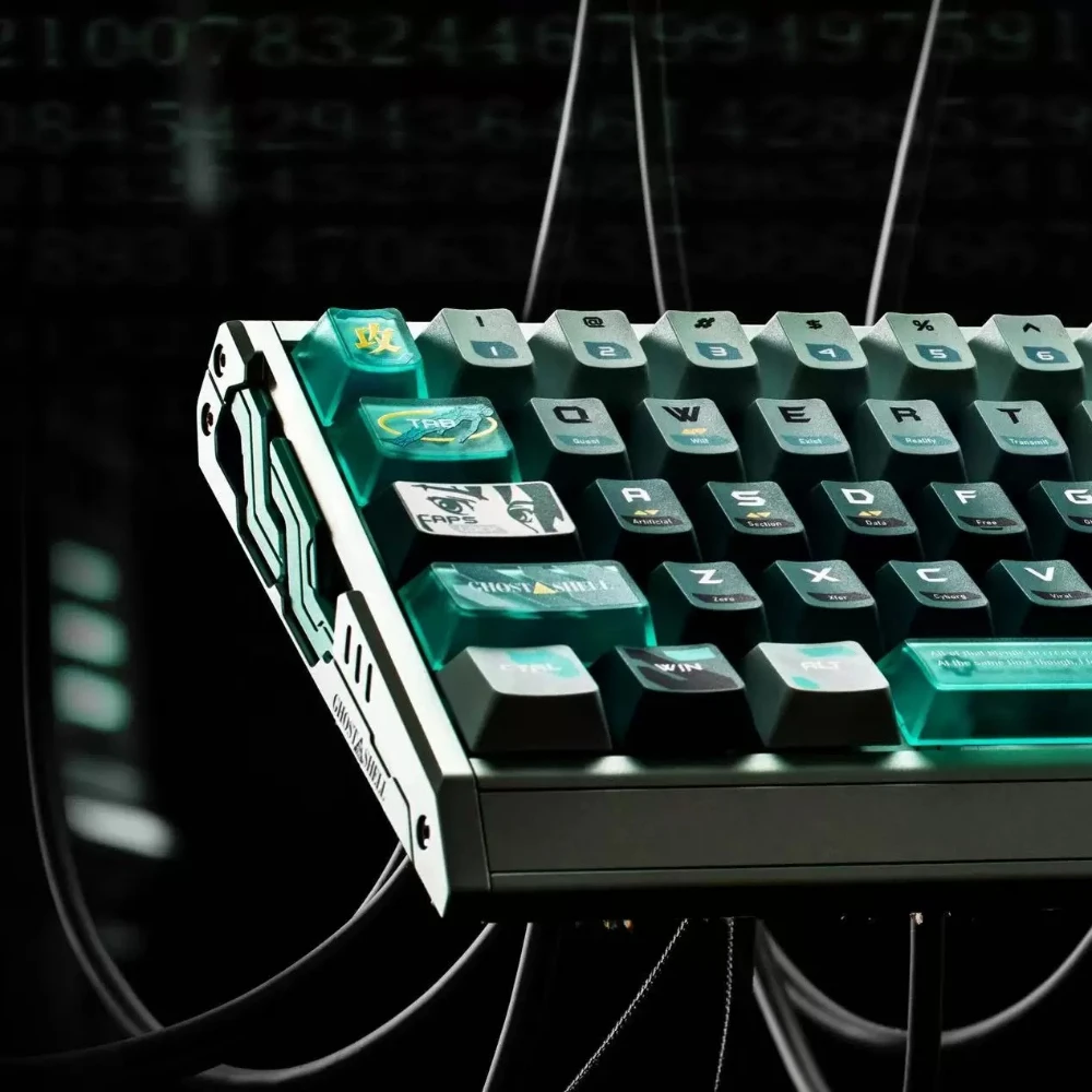 IQUNIX x EV63 Ghost in The Shell Cybernetic Core Co-branded Esports Magnetic Switch Gaming Keyboard Wired Single-mode Keyboard