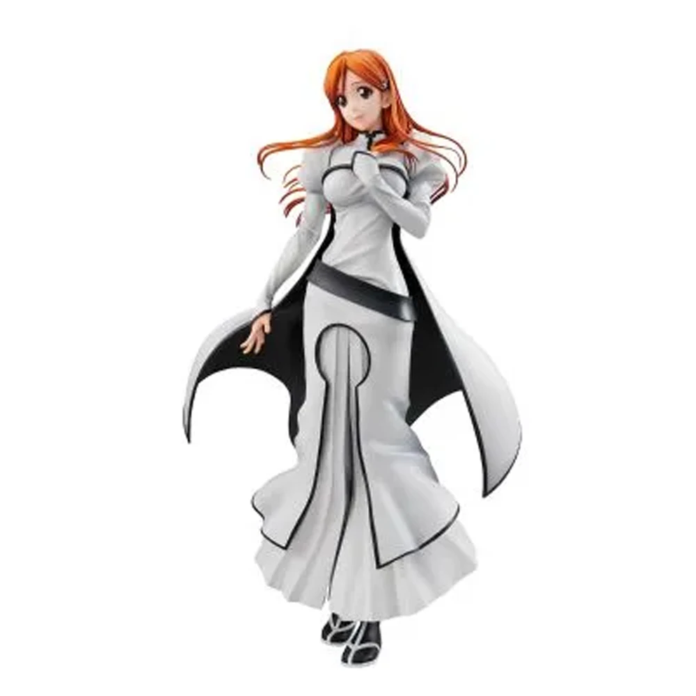 In Stock Original MegaHouse Orihime Inoue PVC 22cm Anime Character Collectible Display Figure Toy BLEACH Desktop Decoration Gift view 5