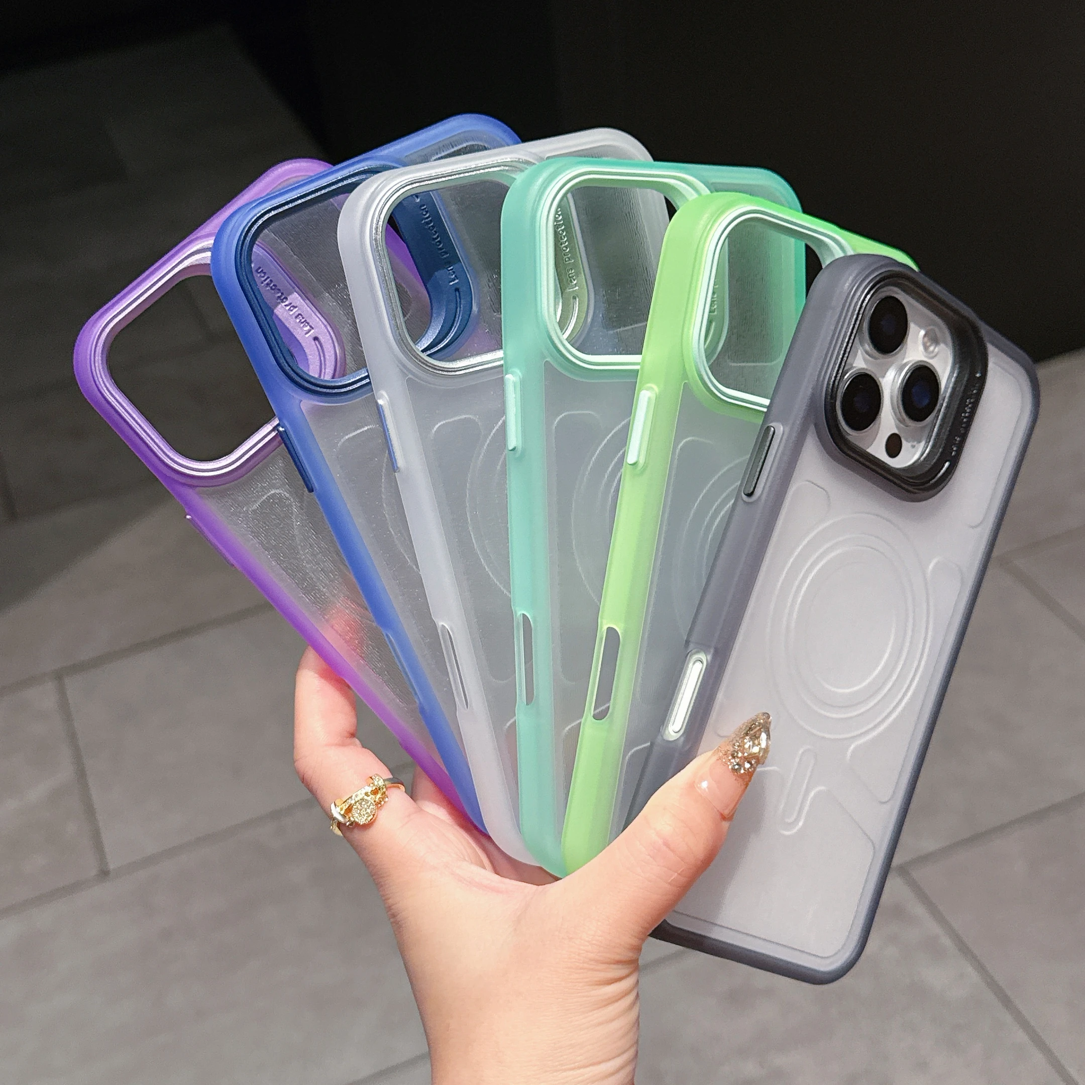 Ins المتخصصة الكورية نمط بريق جراب هاتف آيفون 16 برو 15 زائد 14 برو ماكس 13 12 برو ماكس سليم التغطية الكاملة الأزواج #5