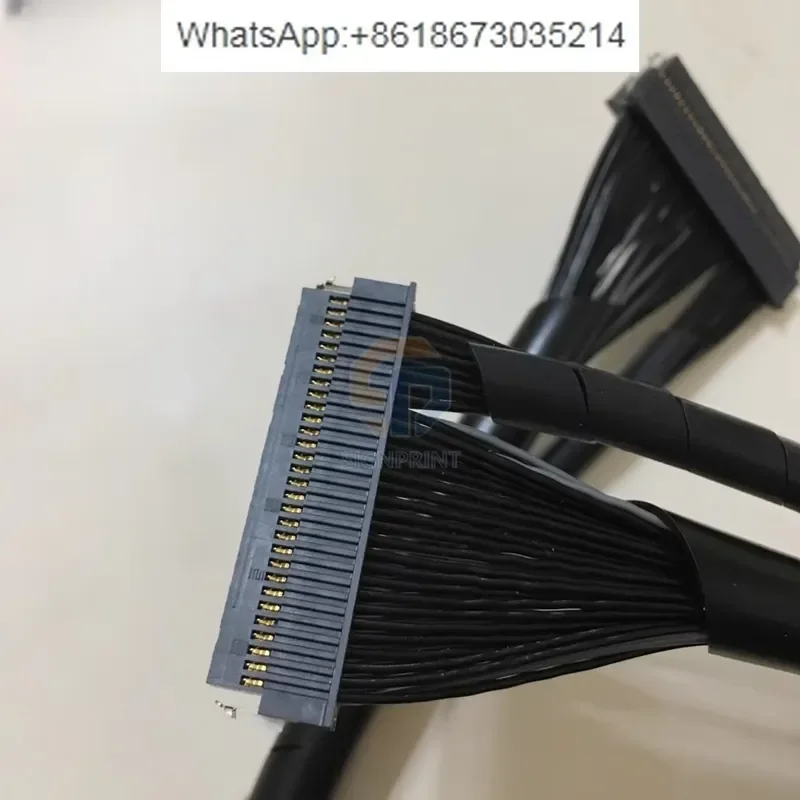 1PC for Nozzle Data Cable 1024 for Nozzle Cable 60P Inkjet Printer 65CM