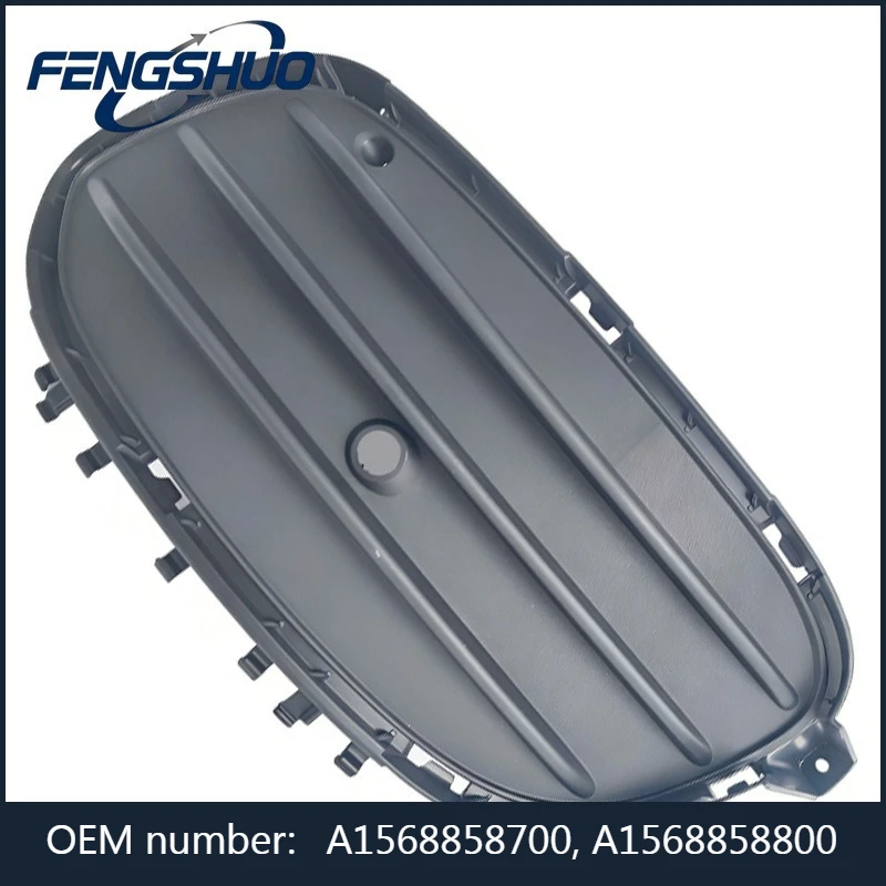 A1568858700, A1568858800 - Left/Right Front Bumper Lamp Bezel Grille Vent Mesh For Mercedes-Benz GLA X156