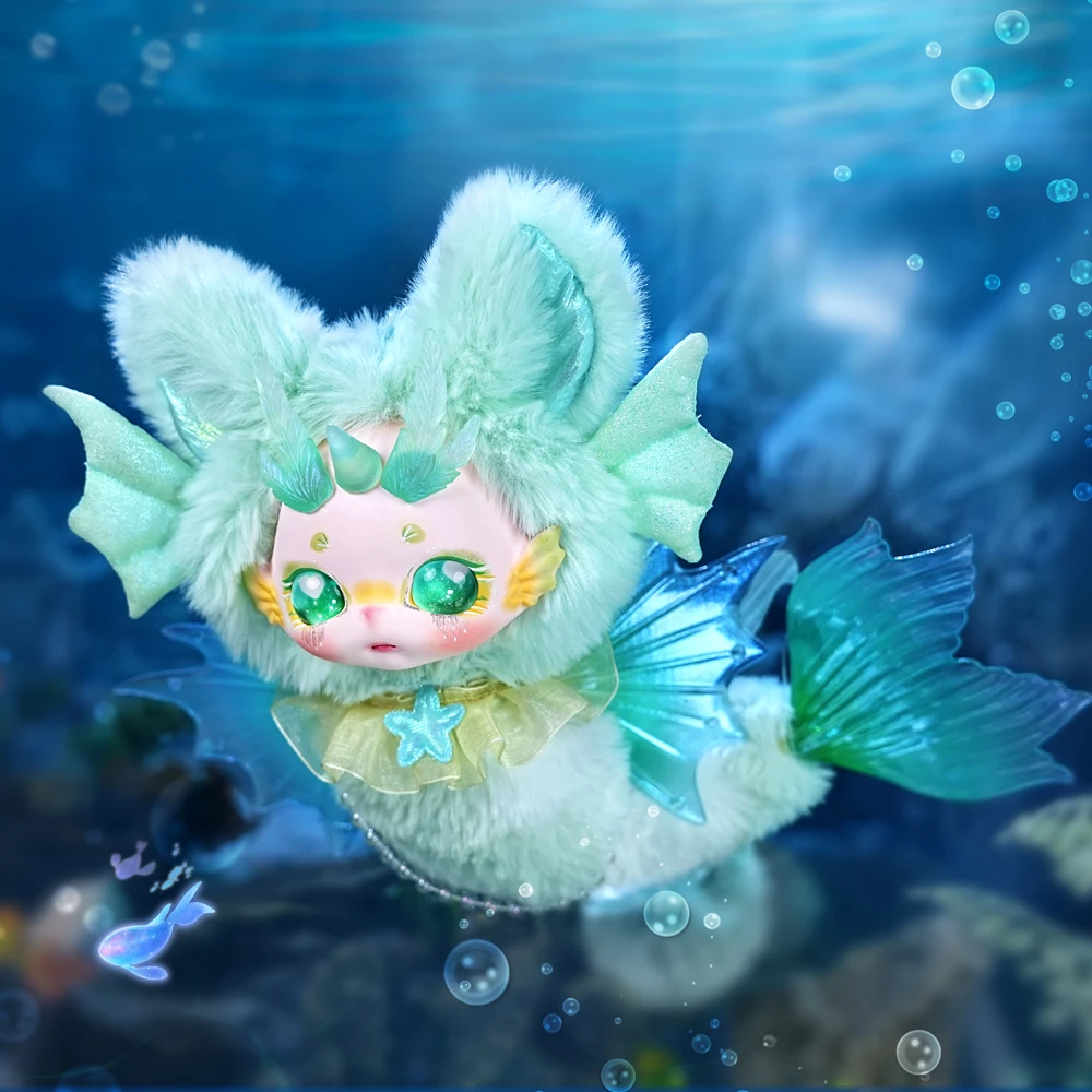 Mermaid Dumia Maytree Doll Skeleton Tail Fantasy Biological Cute Collectible Kawaii Surprising Box Plush Toy Figure Kid Gift