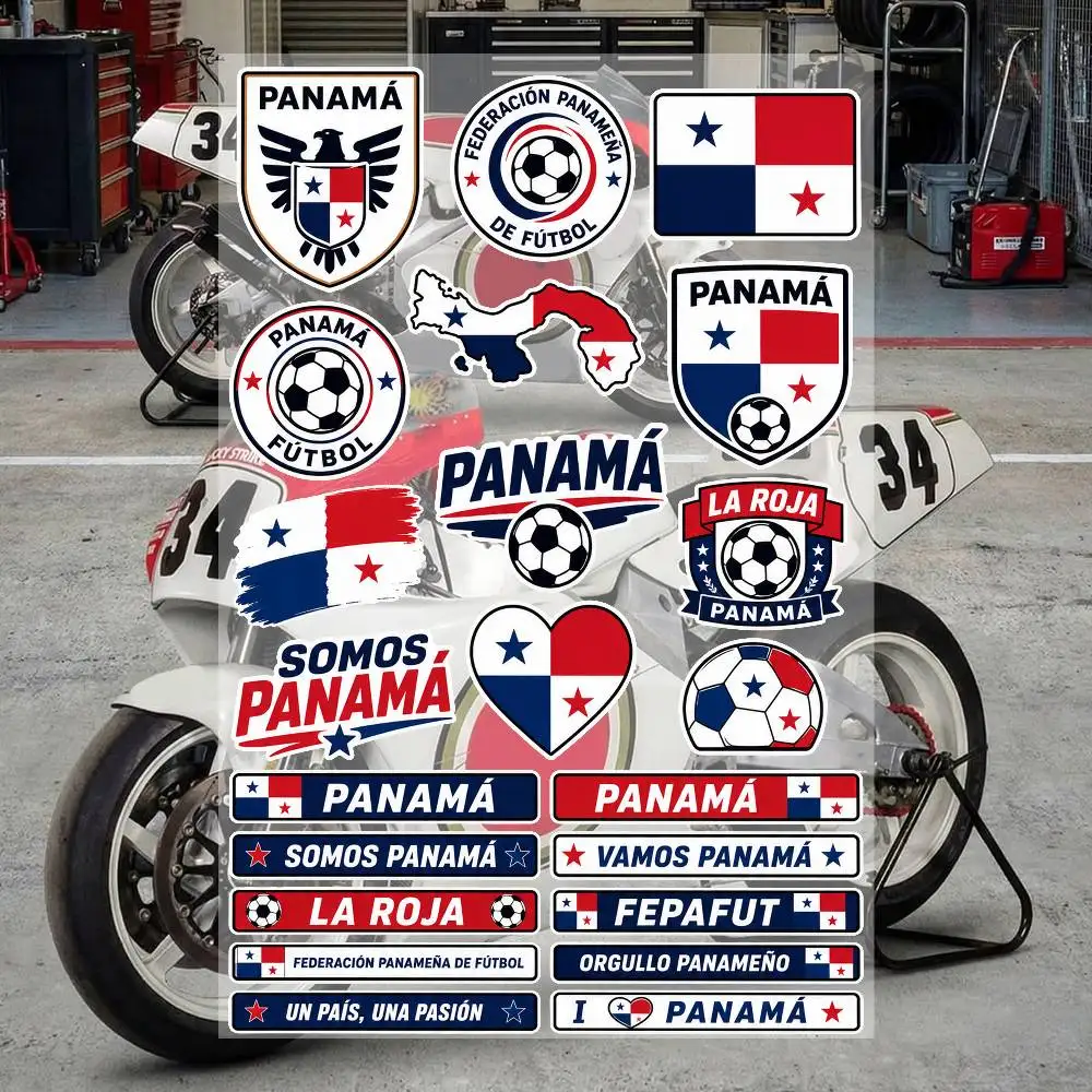 P-aN-aM-a Aesthetic Graffiti Stickers Waterproof PVC Decals for Car Motorcycle Skateboard Helmet Notebook