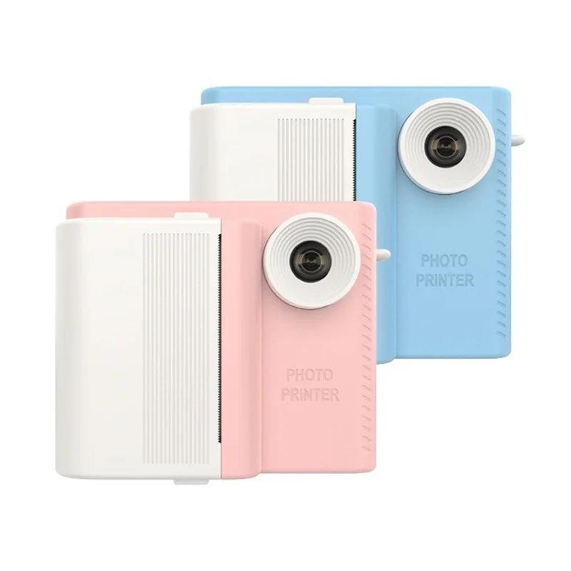 ELEC-P6 Children Camera Instant Print 1080P Video Camera 2.8Inch Display With Memory Card