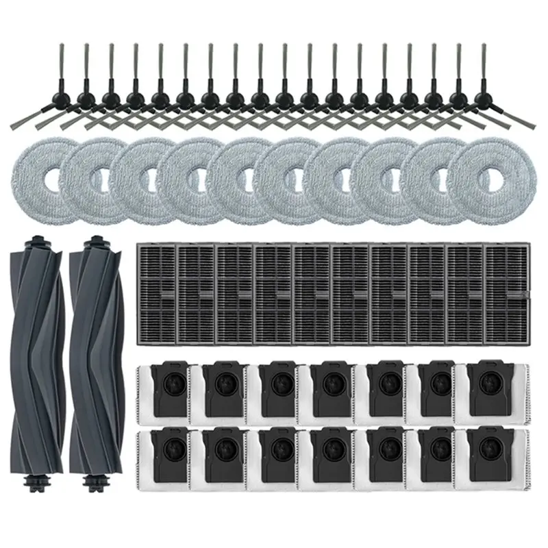 

Robot Vacuum Cleaner Accessories For Dreame L40 For ULTRA Kit With Mop With Dust Bag For Dreame D20 Ultra / L10s Ultra CE-【A73 A