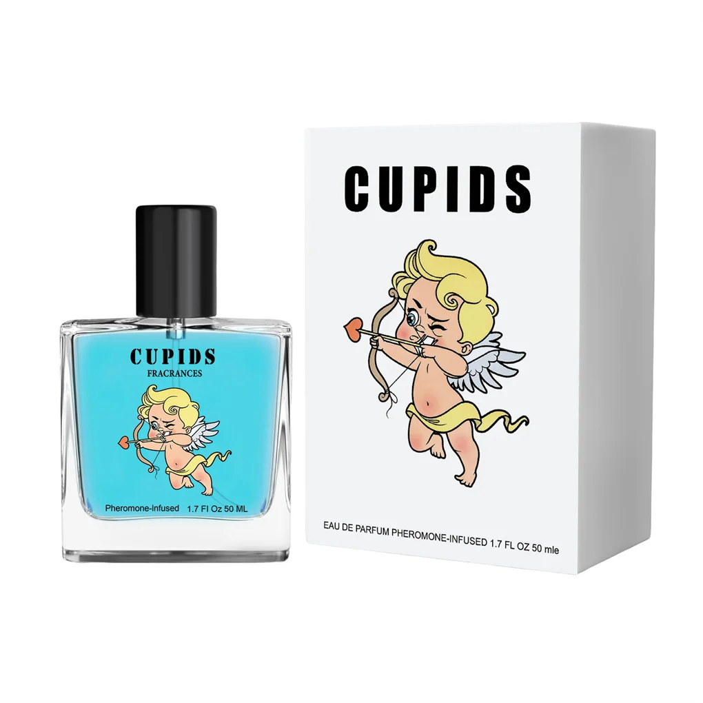 Cupido hipnose feromônio perfume de alta qualidade fragrância de longa duração feromônio perfume colônia masculino feminino fragrância leve 50ml