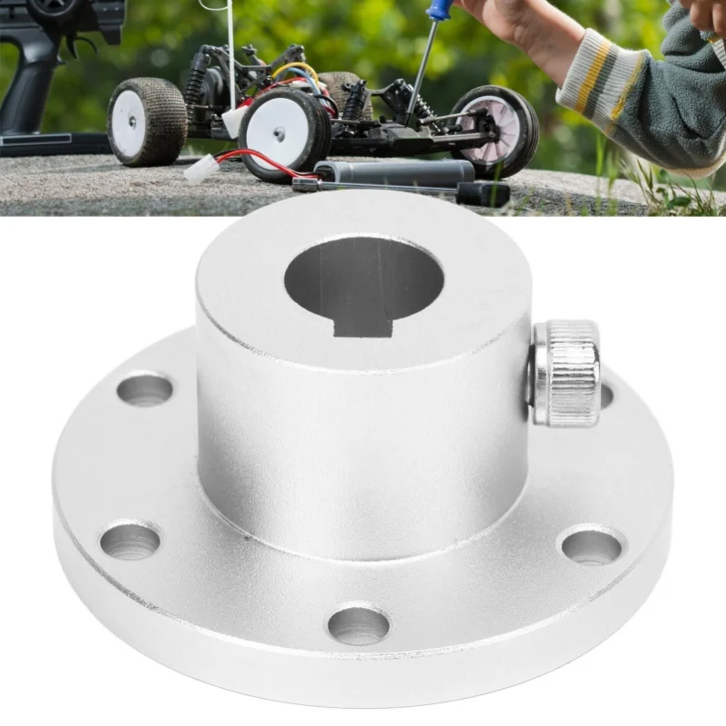 RC Flange Coupling Universal High Hardness Metal 14mm Flange Shaft Coupling Connector For RC Accessories