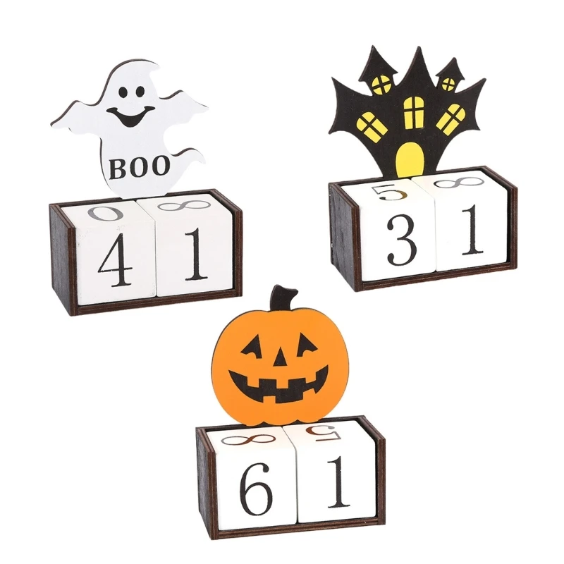 Multipurpose Halloweens Party Atmospheres Builder Countdown Calendar with Manual Date Adjustment for Any Ages Dropshipping