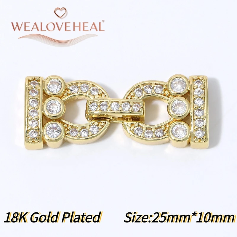 18K vergoldeter Messing-Blumenperlen-Verbinder, Mikro-Pavé-Zirkonia für DIY-Armband- und Halsketten-Schmuckherstellung. – Detail 33