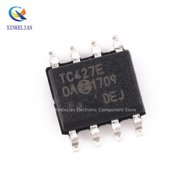 5PCS TC427EOA TC427E TC427 TC427EOA713 SOIC-8 SMD IC MOSFET Gate Drivers 1.5A Dual H-Speed