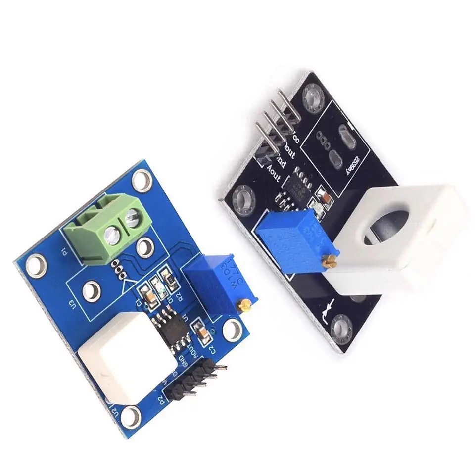 Módulo de Sensor de corriente Hall WCS2801, 1 piezas, 0-1A, detección de CC y CA, alta precisión