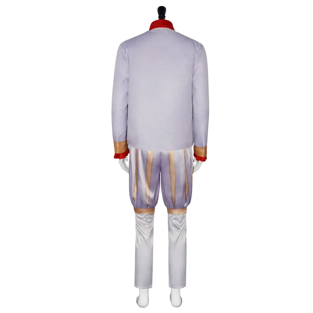 Disfraz de Cosplay de monstruo rumbpelstiltskin, uniforme de fantasía enano blanco, juego de rol de Chef para Halloween