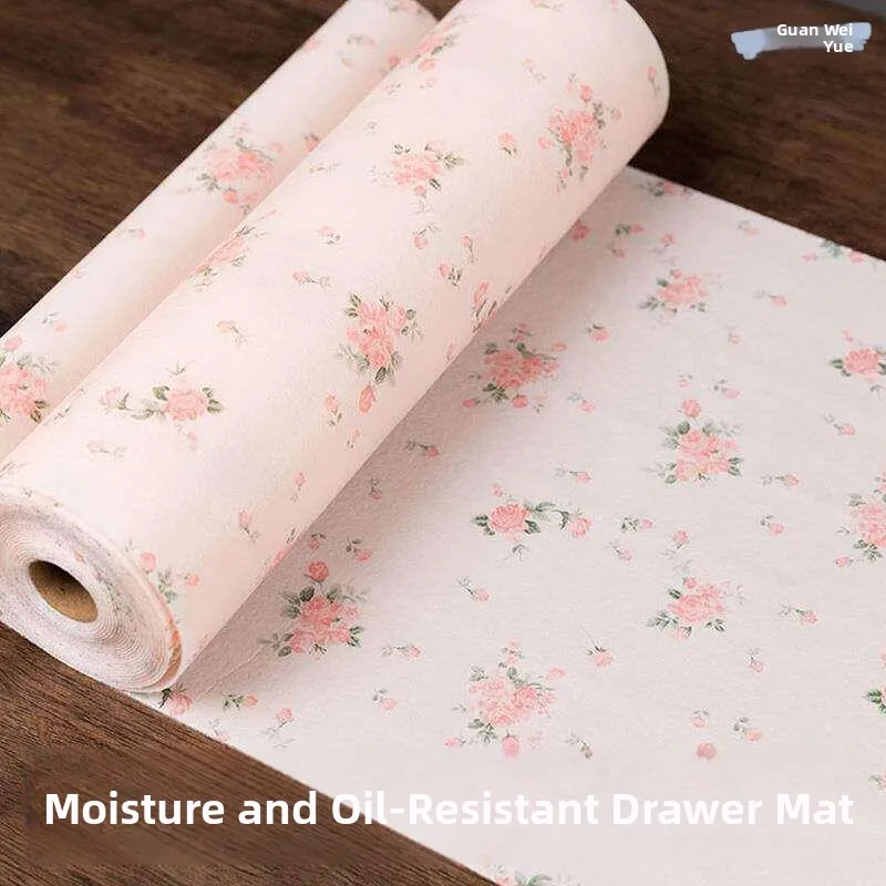 

Kitchen Cabinet Drawer Dustproof Pad Non-stick Moisture-proof Mat Waterproof Cabinet Internal Use Paper Towel Holder Insert