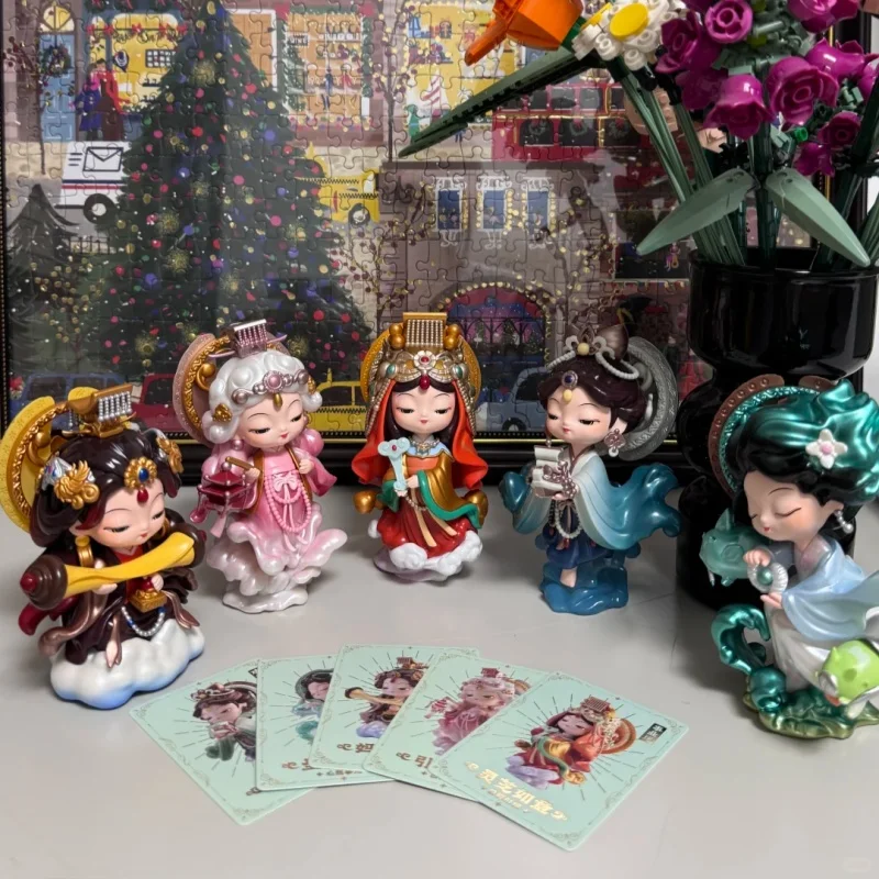 

Наклейки Fufu, слепая коробка-украшения для настольных автомобилей, рабочая станция богатства для мальчиков, подарки на день рождения-раскладность лица, спросите Мазу