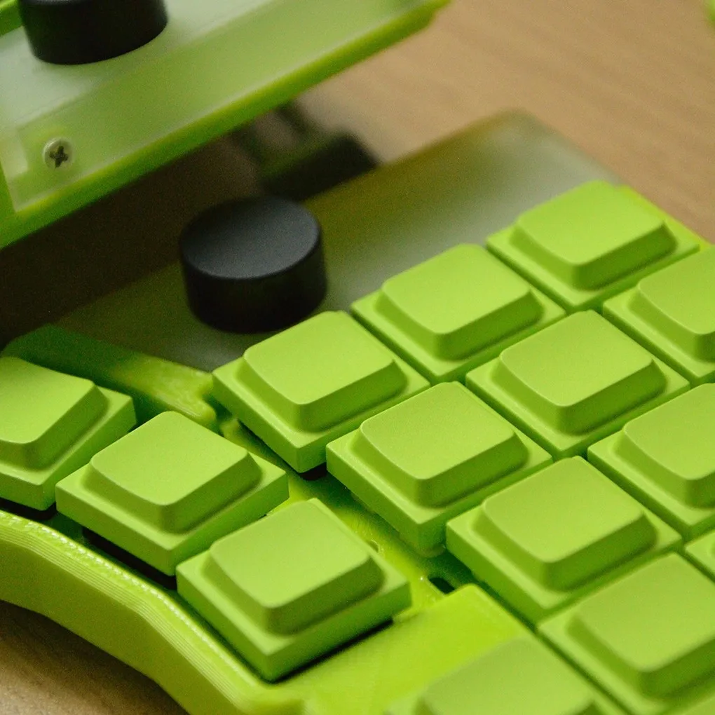 LAK Unmarked keycap PBT Coloured low-profile keycap for Mechanical Keyboard Personality Custom Key Cap cross-core axis