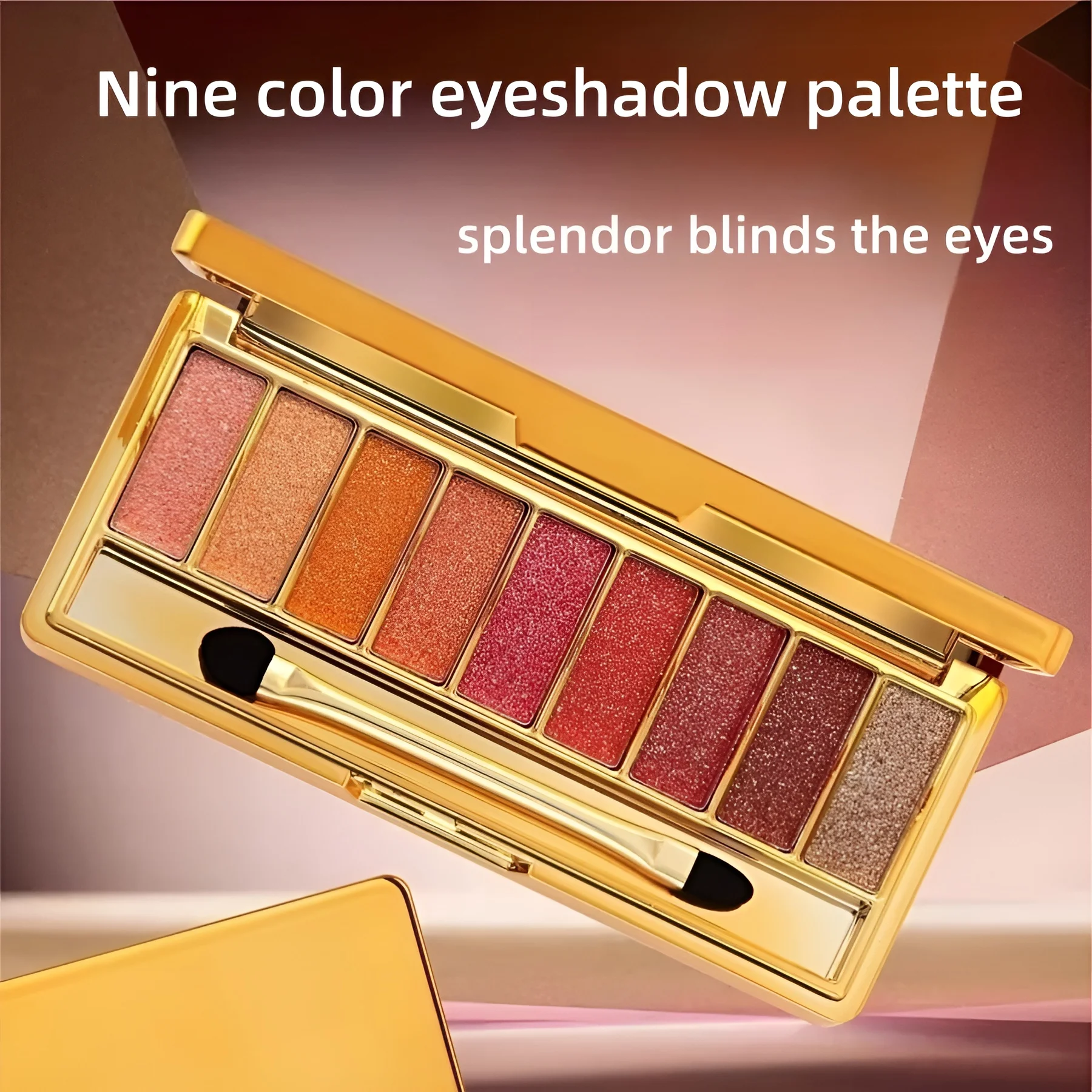 9 Colors Eyeshadow Palette Matte Eyeshadow Palette Glitter Eye Shadow Makeup Nude Beauty Make Up Set Korean Cosmetics