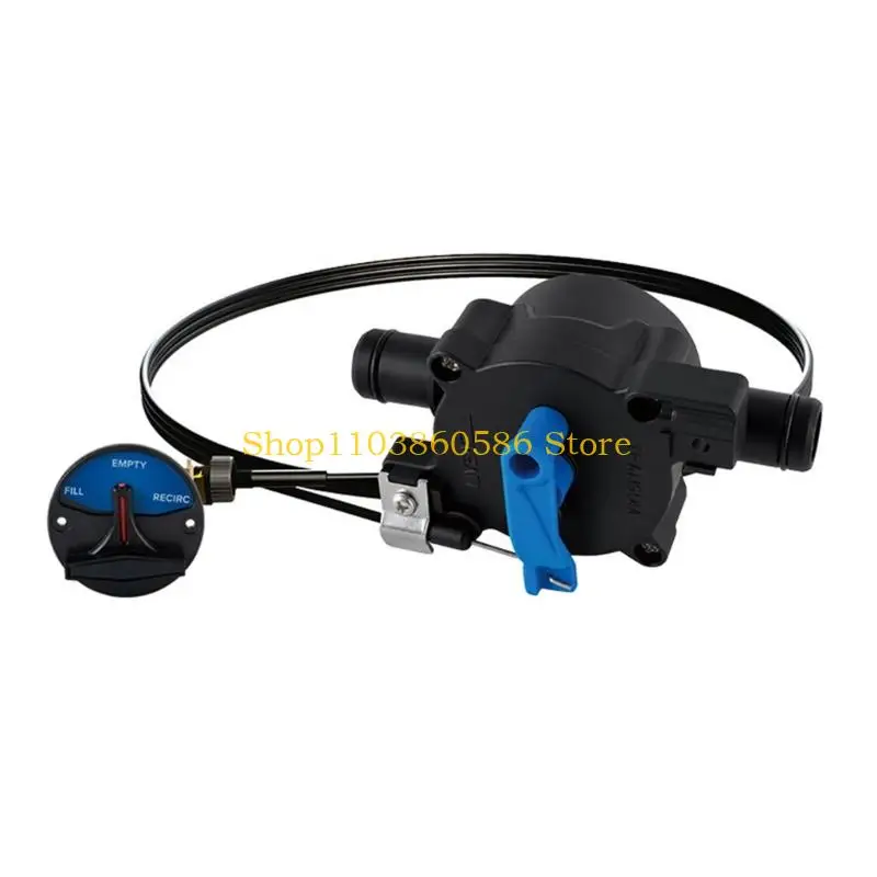 242A Corded Control Boat Livewell System for Recirculation, Water Flow Guidance and Modular Conversion Projects Use