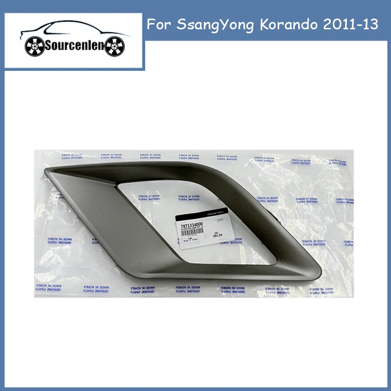 

For SsangYong Korando 2011-13 Front Fog Lamp Cover LH RH OEM 7871334000 7871434000