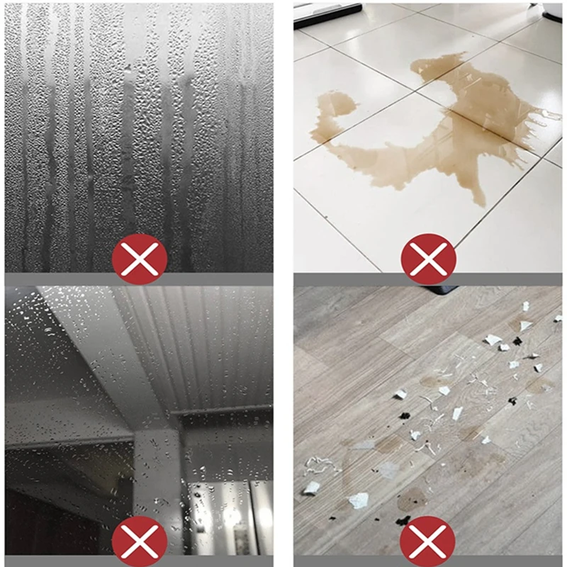 Herramienta de limpieza de vidrio de ventana de acero inoxidable con mango, cepillo de goma de silicona, escobilla de goma para ducha de baño,