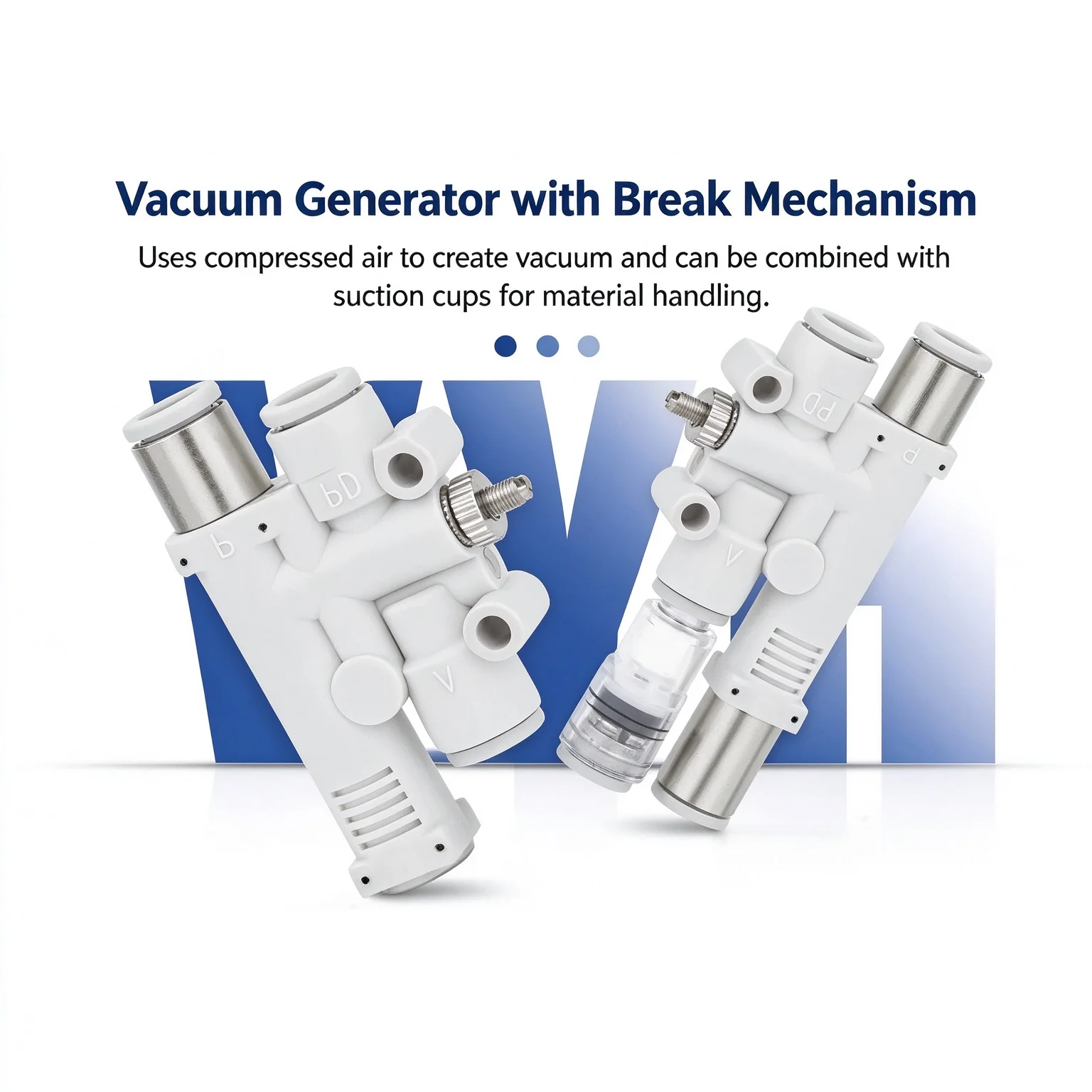 Replacement Vacuum Generator with Break Feature VYH/L/E/F05-444 666F 07-444F for Enhanced Performance
