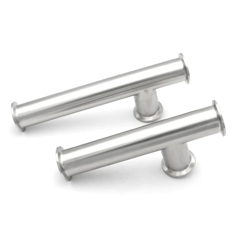 SS304 Stainless Steel Sanitary Pipe Fittings OD38 51mm Three 3 Way 1.5