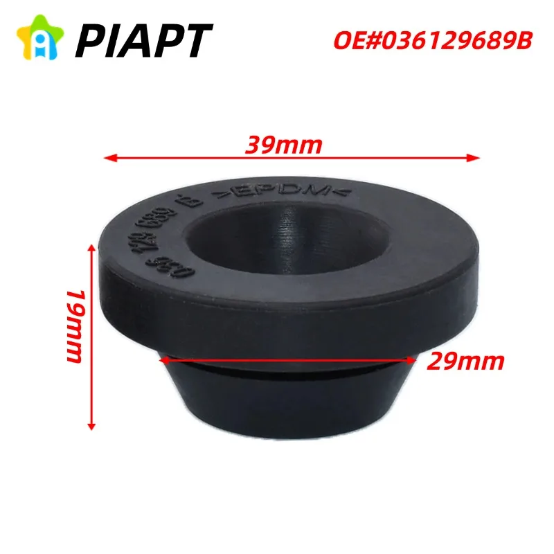 4 Stück OE # 036129689B, Luftfilter-Puffergummi Passend für Volkswagen Beetle CC Jetta Passat Tiguan Golf GTI – Detail 2