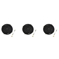 【Flash Sale】3Set 150Mm Triple Feed Patch 5.8Ghz 14Dbi Pagoda Array FPV Antenna Image Transmitter Flat Panel Antenna Black