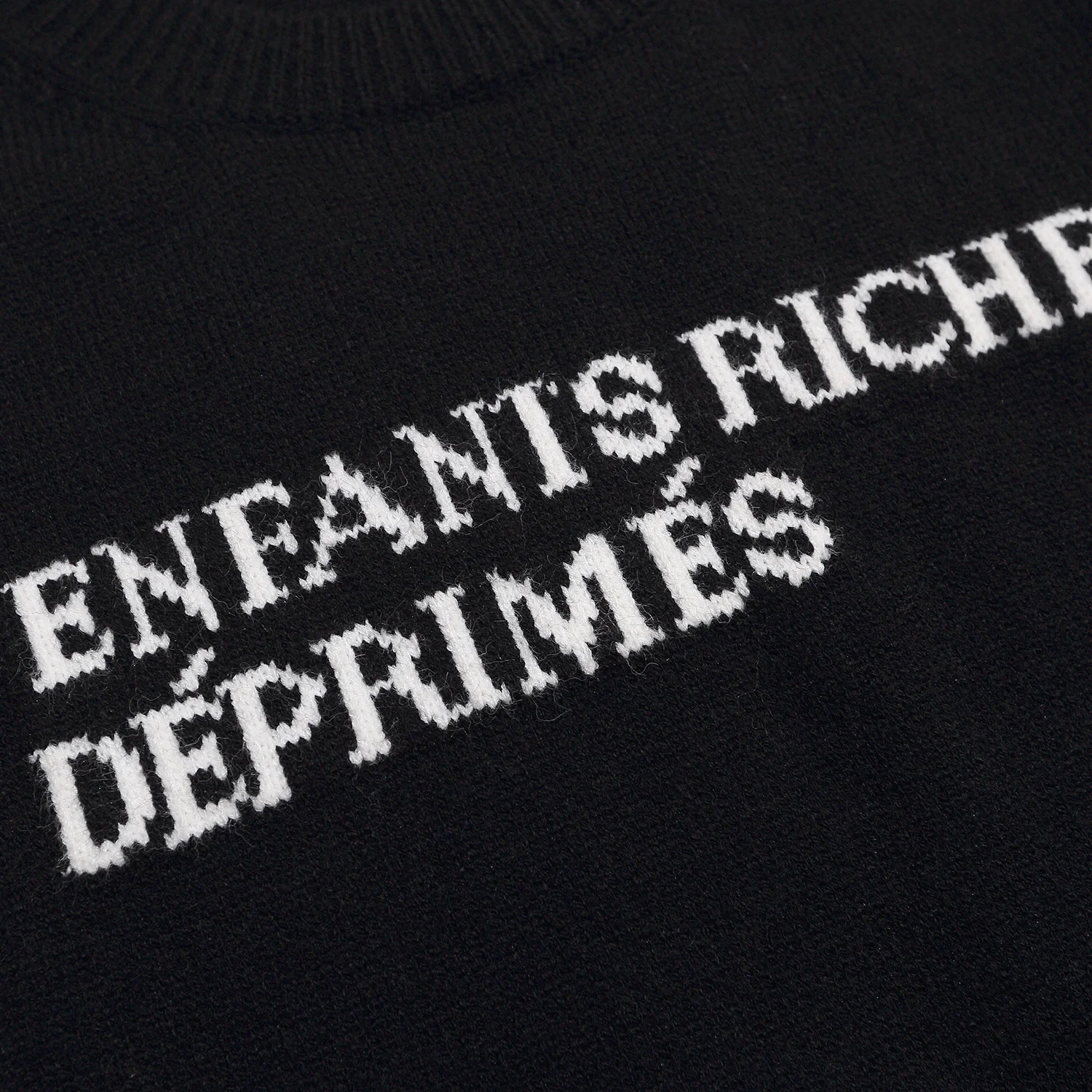 

Depred Rich Second Generation Classic Letter Knitted Loose Men's Sweater Trendy High Street Small Batch Intarsia