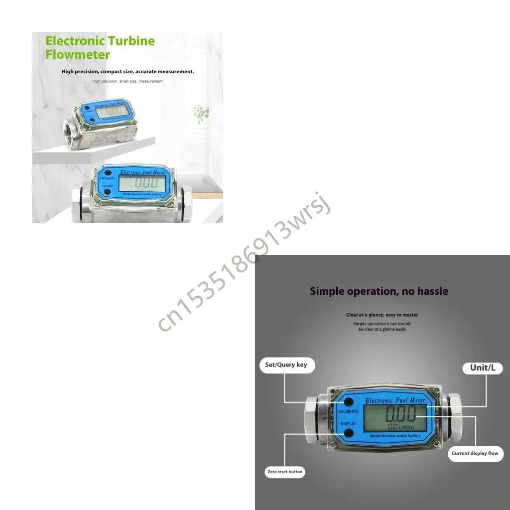G5GB Легко читаемый дисплей Датчики расхода ротора Надежные характеристики для измерения воды