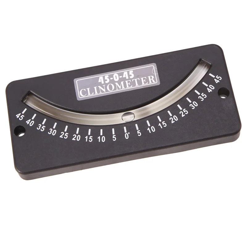 AB53 45-0-45 Inclinometer Mini Protractor Inclinometer Angle Measuring Instrument Tilt Gauge Slope Meter