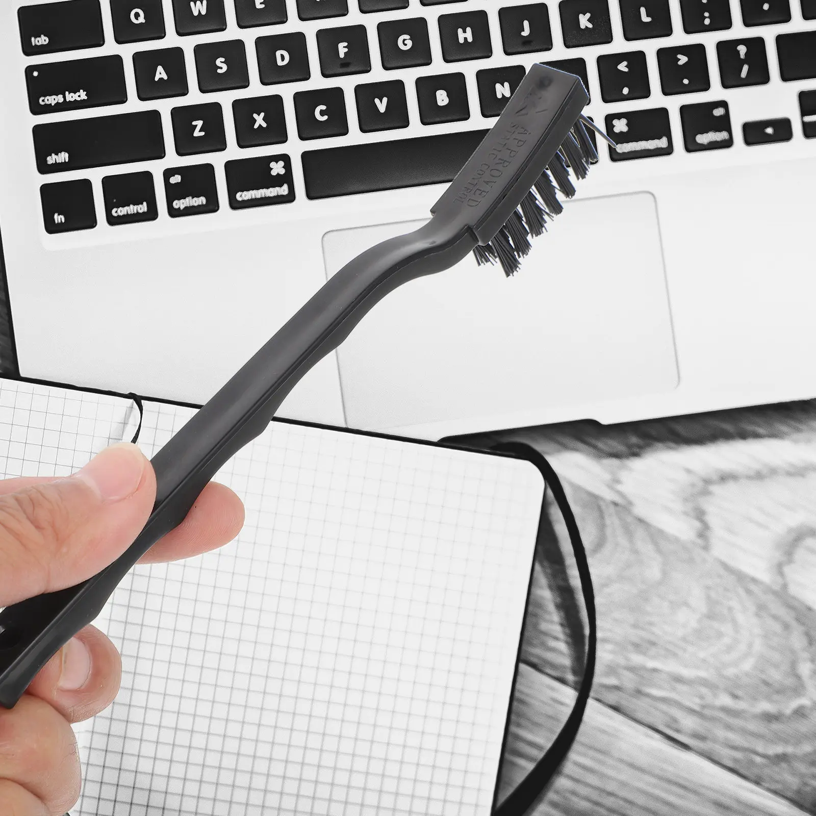 

9Pcs Mini Anti-Static Keyboard Cleaning Brush Plastic Dust Remover for Computer Laptop Fan Dashboard Small Hard-to-Reach Areas