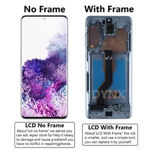Samsung Galaxy S20 Plus -Frame -sensitives Bildschirmersatz, LCD -Display, digitaler Bildschirm, AMOLED, G985, G985F, 6.7 12 Hauptverkauf Galaxy S20 Plus Bildschirm - №10