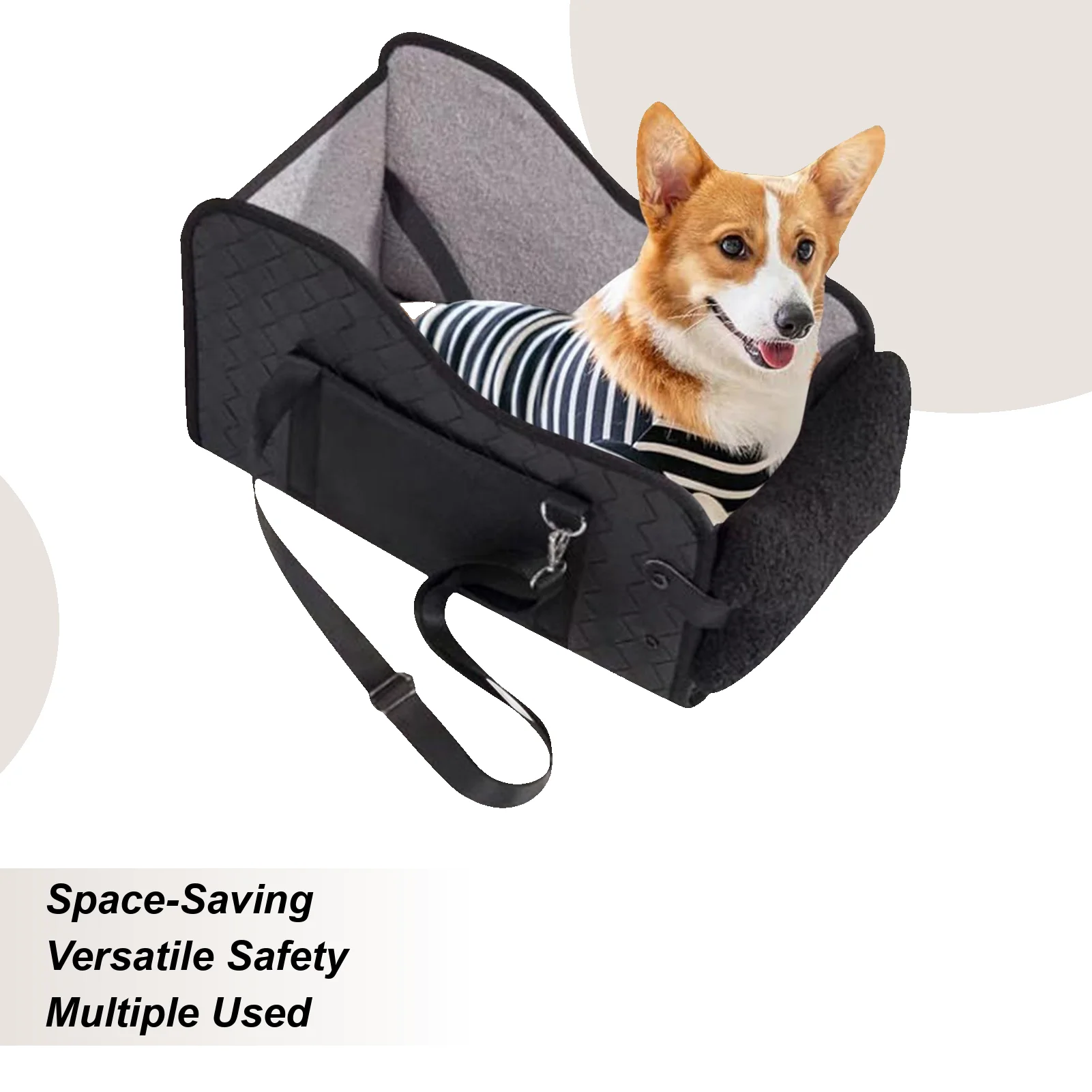 

Автомобильная кровать для собаки, подлокотник, автомобильное центральное управление, безопасное сиденье для собак, складное сиденье для собаки, портативное для грузовика, заднее сиденье, передняя коляска