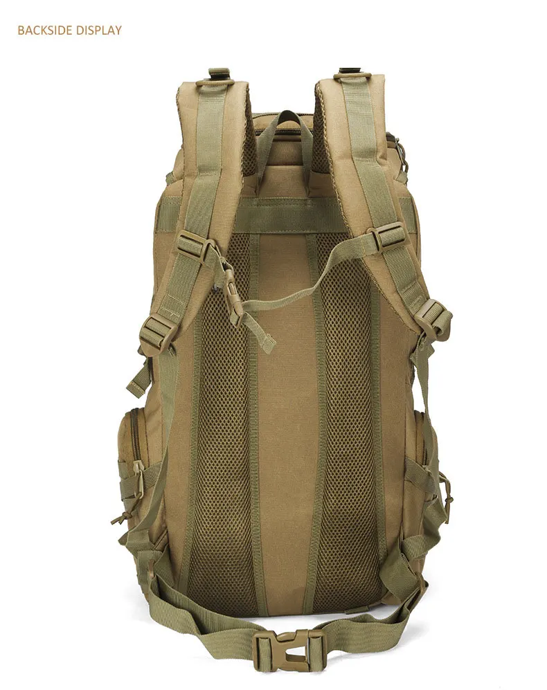 Taktische Rucksack Überleben Tasche Jagd MOLLE Rucksack GYM Für Männer EDC Outdoor Reise Wandern Rucksack Camping Trekking Rucksack – Detail 12