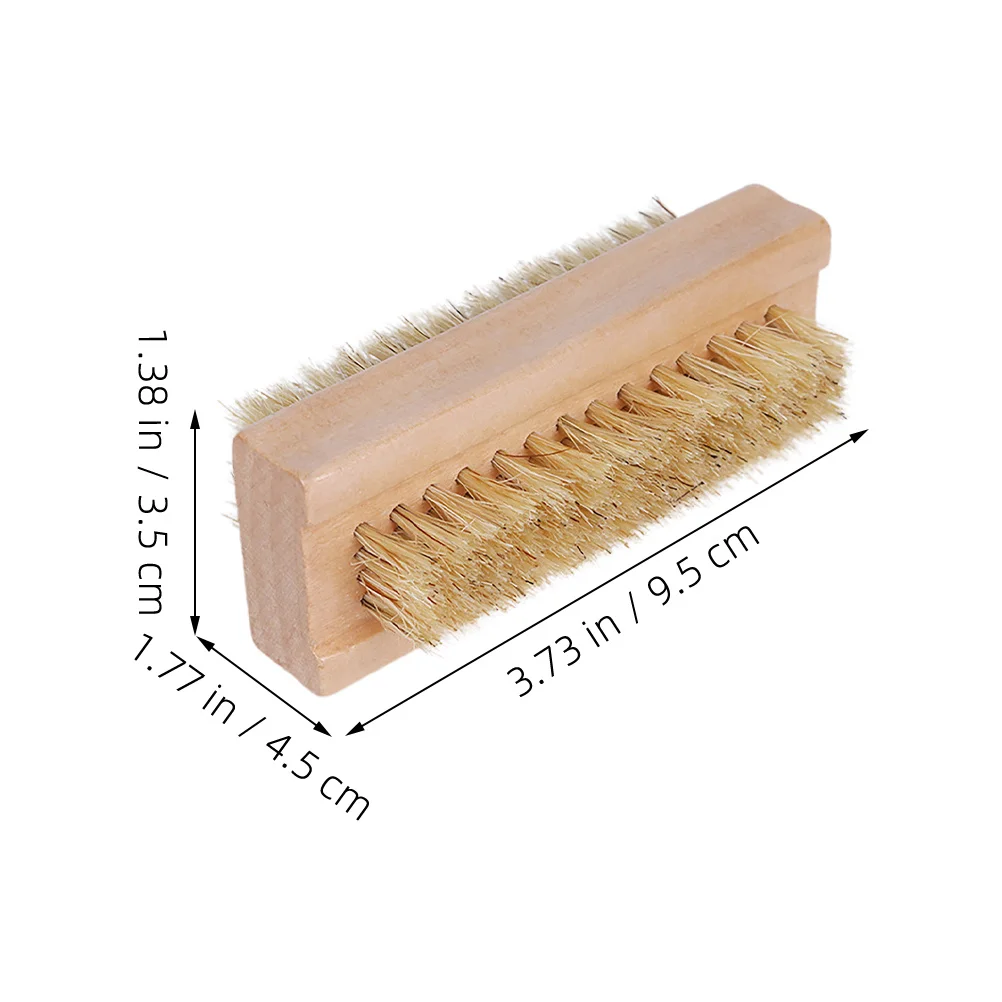 Cepillo de traste de doble cara, herramienta de limpieza de guitarra con mango de madera, cepillo de doble cara para trastes, cuerdas, bajo, instrumento acústico eléctrico
