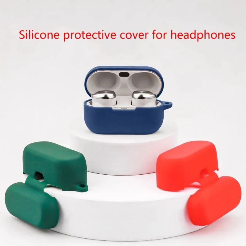 Earphone Protective Cover for Technics EAH-AZ80 Full Housing Bluetoothcompatible Headset Silicone Case Shockproof Shells