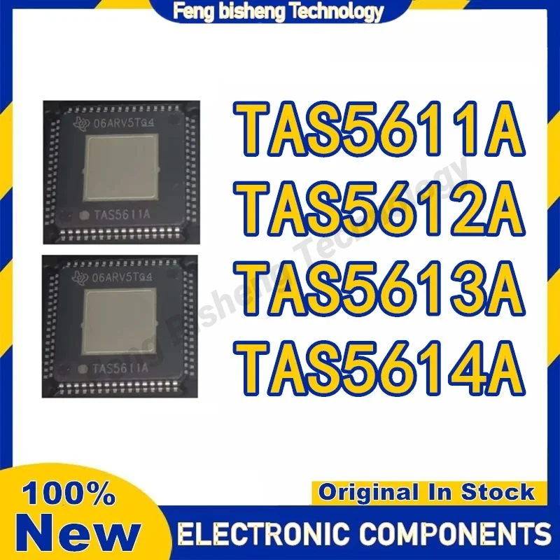 

Аналоговый входной уровень мощности TAS5611A, TAS5612A, TAS5613A, TAS5614A, усилитель класса D, бриллиантовый чип, новая модель 100%, оригинал, 2 шт.