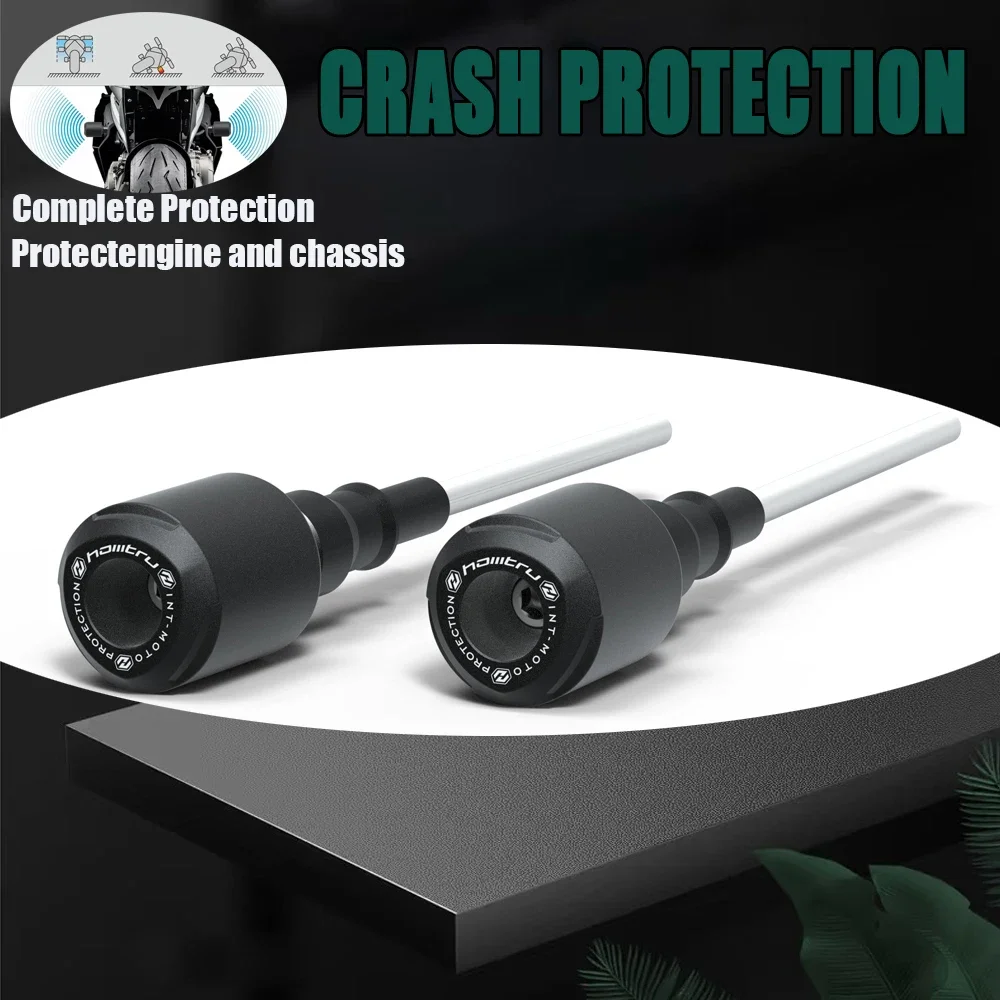 

For DUCATI Scrambler 800 2015-2021+ Crash Protection Bobbins Fall prevention
