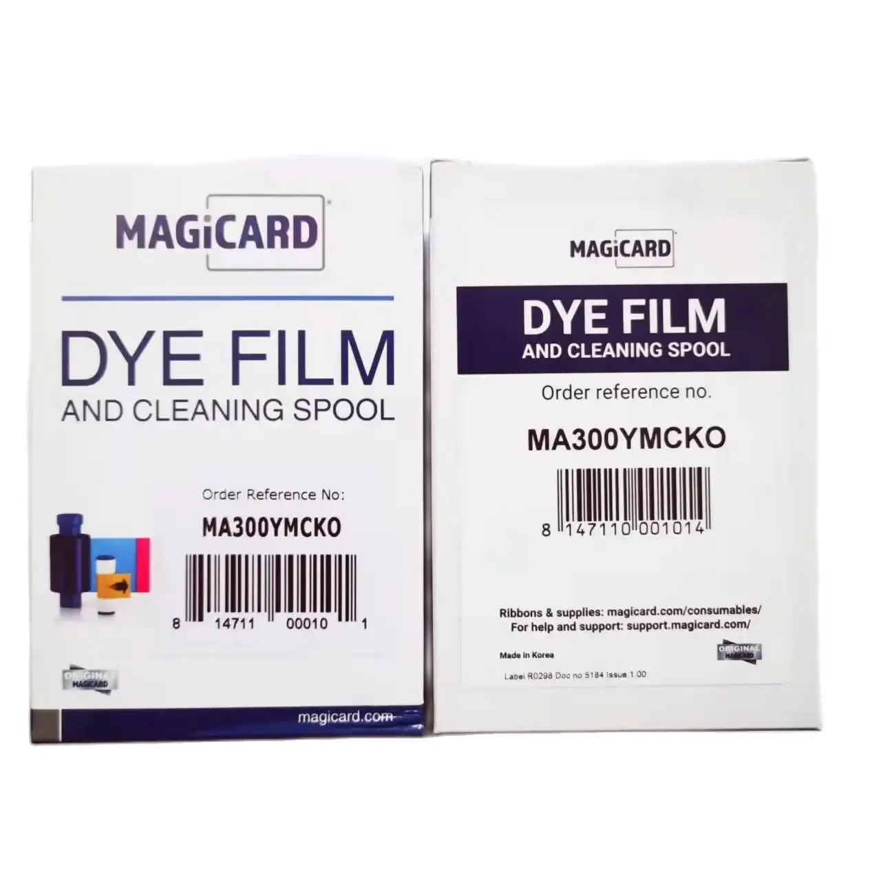 original MA300YMCKO color ribbon dye film for Magicard enduro Rio Pro and Pronto