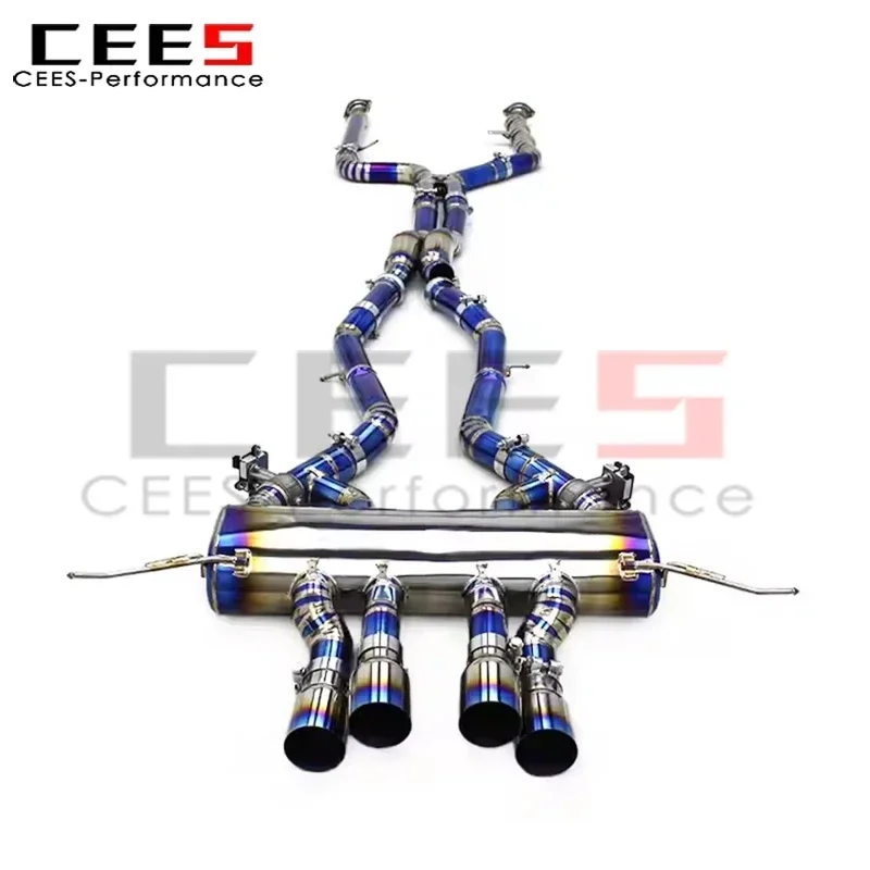 

cees Valvetronic Catback Exhaust for BMW M3/M4 G80/G82/G83 3.0T 2019-2023 Stainless Steel Pipe Muffler System with MP Tips