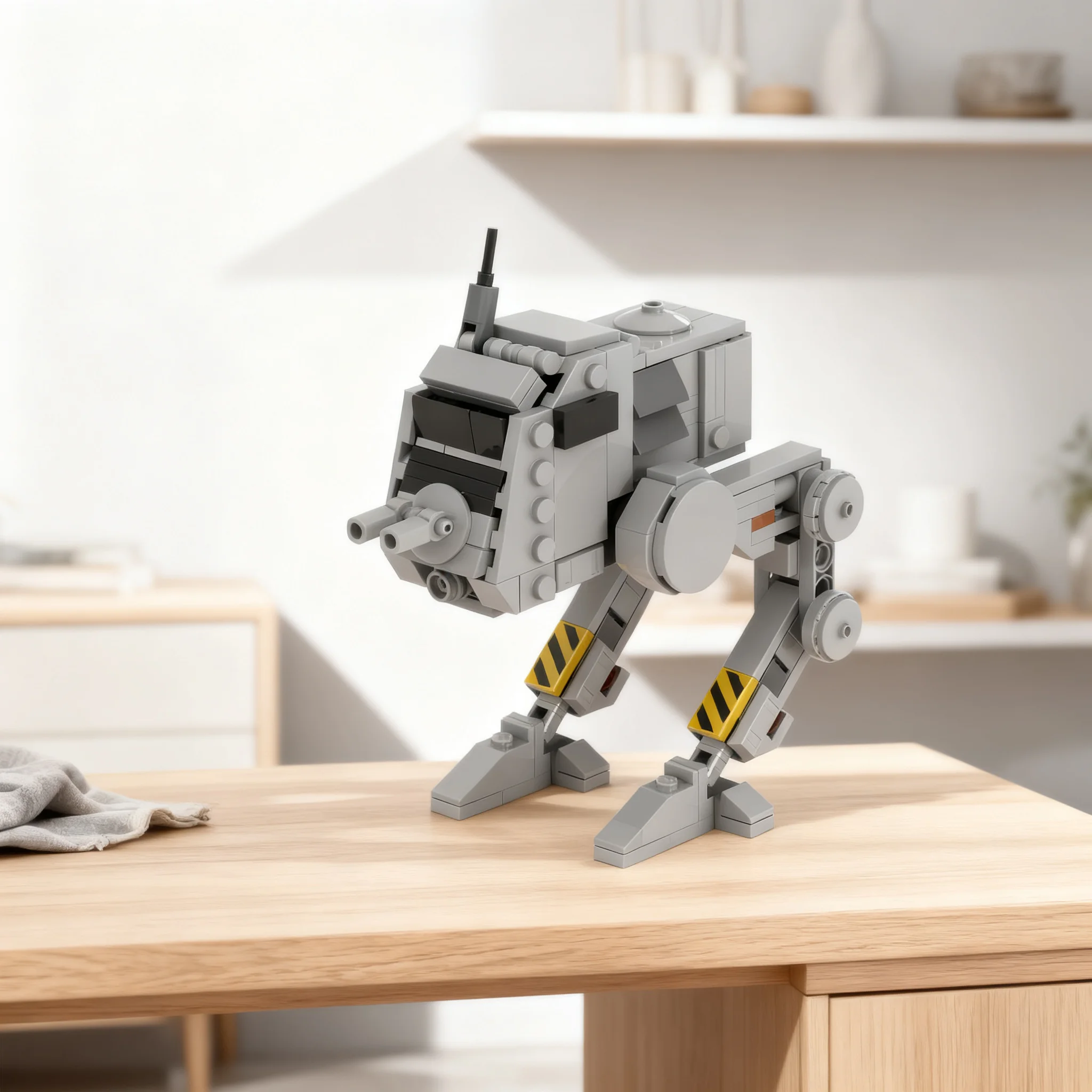 246pcs MOC Star Battle AT-PT Legends V2 Model Building Blocks Architecture Christmas Gift Toy Creative Art 3D Education Birthday