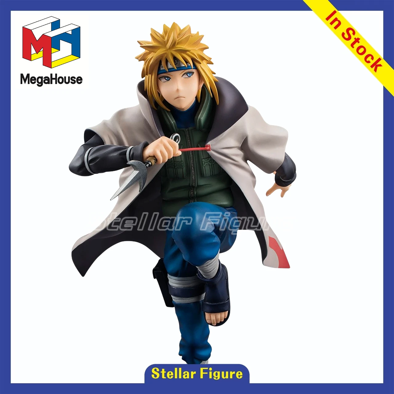 

【SF】В наличии: Коллекционная фигурка MegaHouse GEM Series NARUTO Shippuden Namikaze Minato в масштабе 1/8, подарочная модель