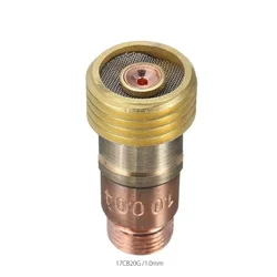 TIG 17GL Collet Corpo Gás Lente Lente com Malha, Acessórios de Soldagem, PTA, DB, SR, WP-17, 18, 26