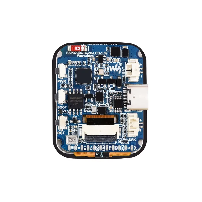 ESP32-C6 Touch Display Board 1.69 Inch 240x280 AI Speech Interaction WiFi 6 BLE 5 RISC-V Smart IoT DevBoard