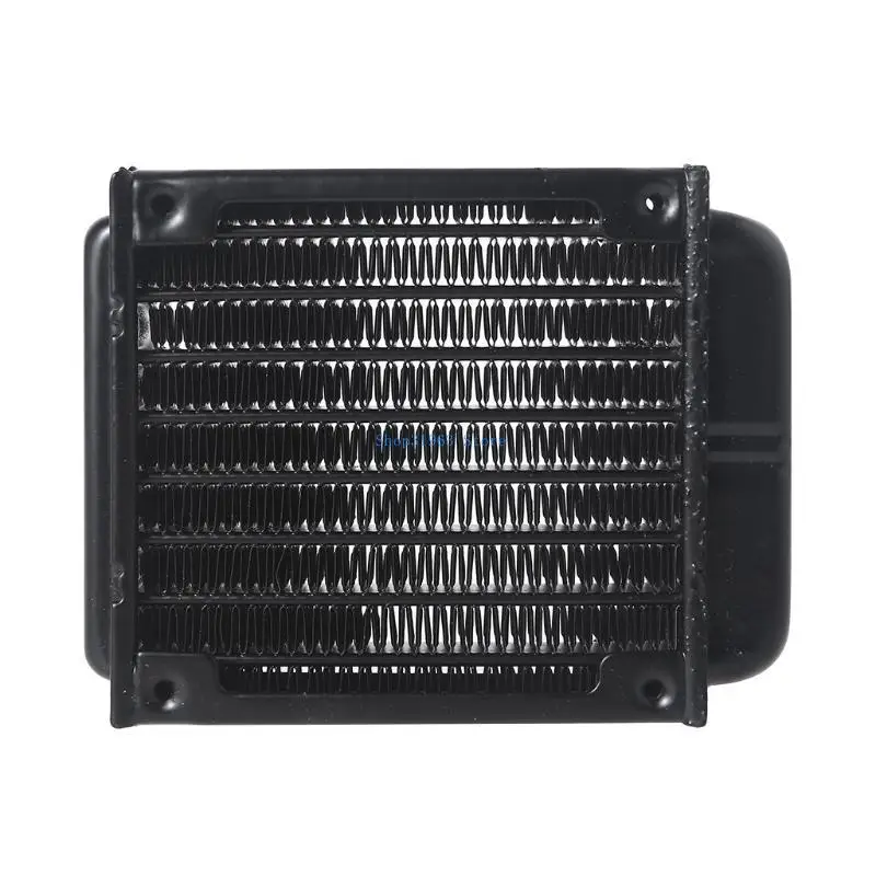 

L4MA DIY Liquid Cooling System High-Density Fins 18 Row Aluminum Tubes Radiator 3.15"