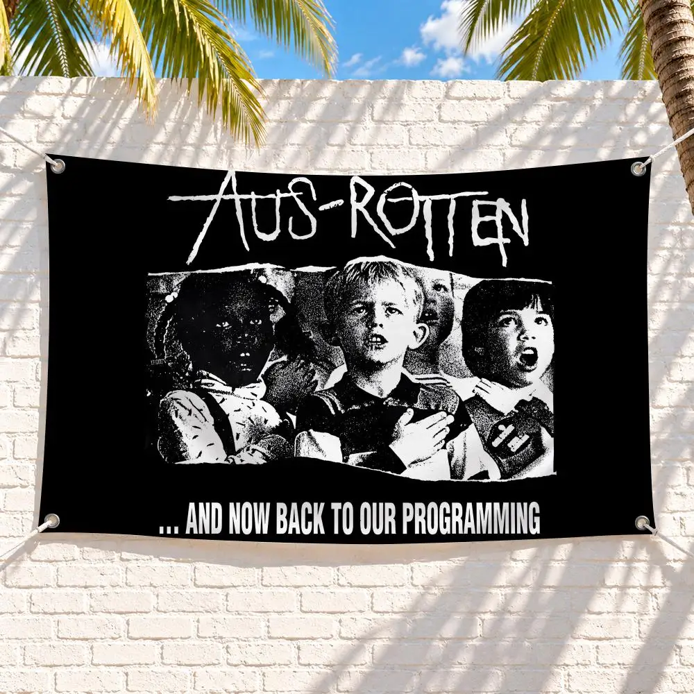 A-Aus-RottenS Flags Tapestry Banner For Bedroom Outdoor Living Room Restaurant Bar Wall Decor Party
