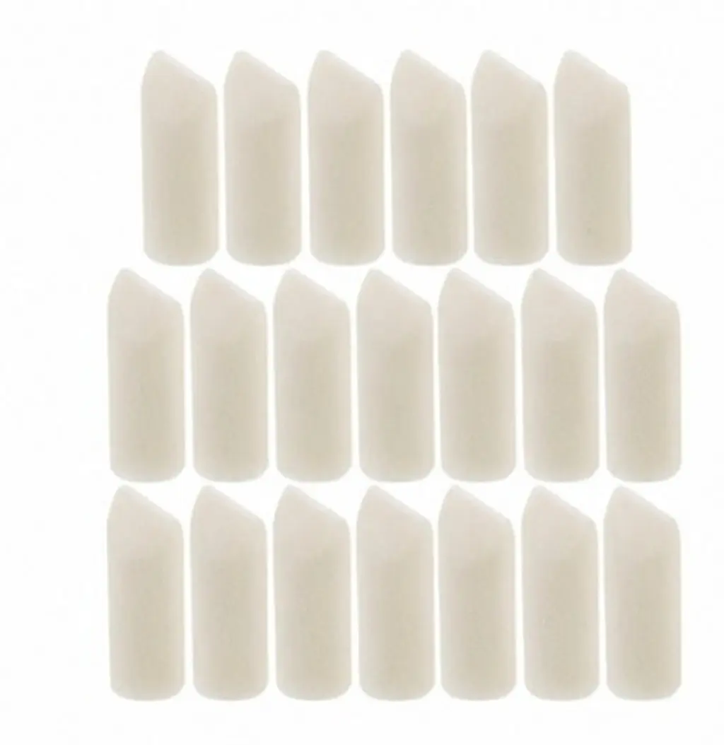 20Pcs Paint Marker Refill Tips Replaceable Brush Nibs for Acrylic Permanent Markers Artistic Creation Labeling Signage