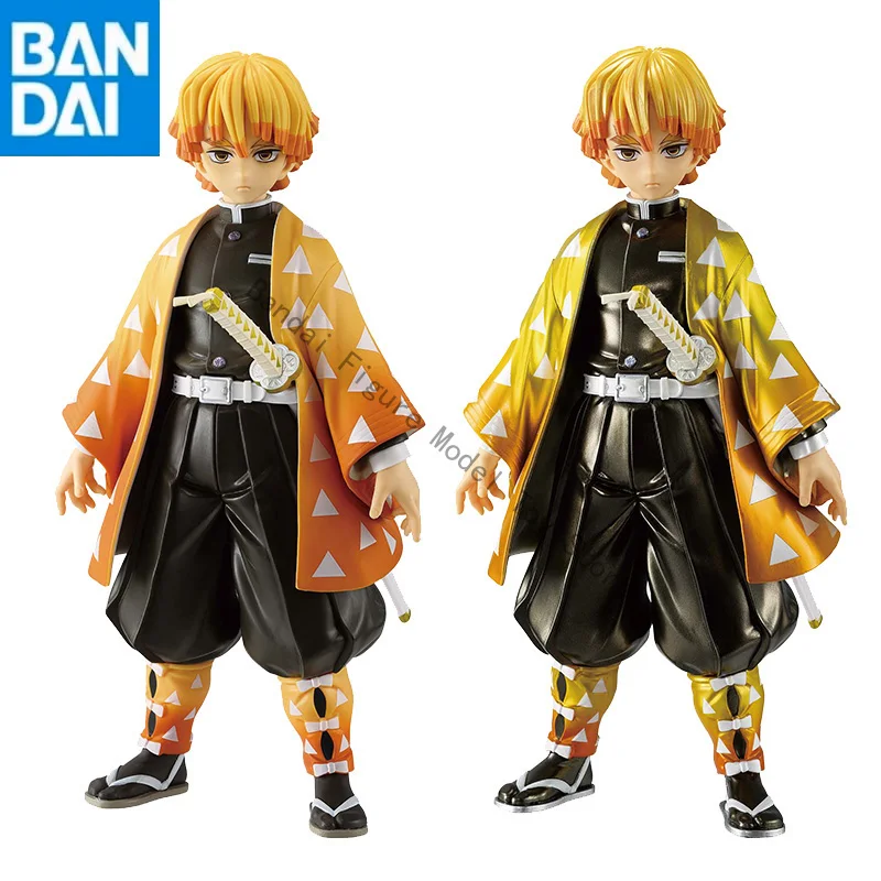 

BANDAI NAMCO BANPRESTO in stock Original Genuine Demon Slayer Grandista Agatsuma Zenitsu PVC 24cm Figure model doll toy gift