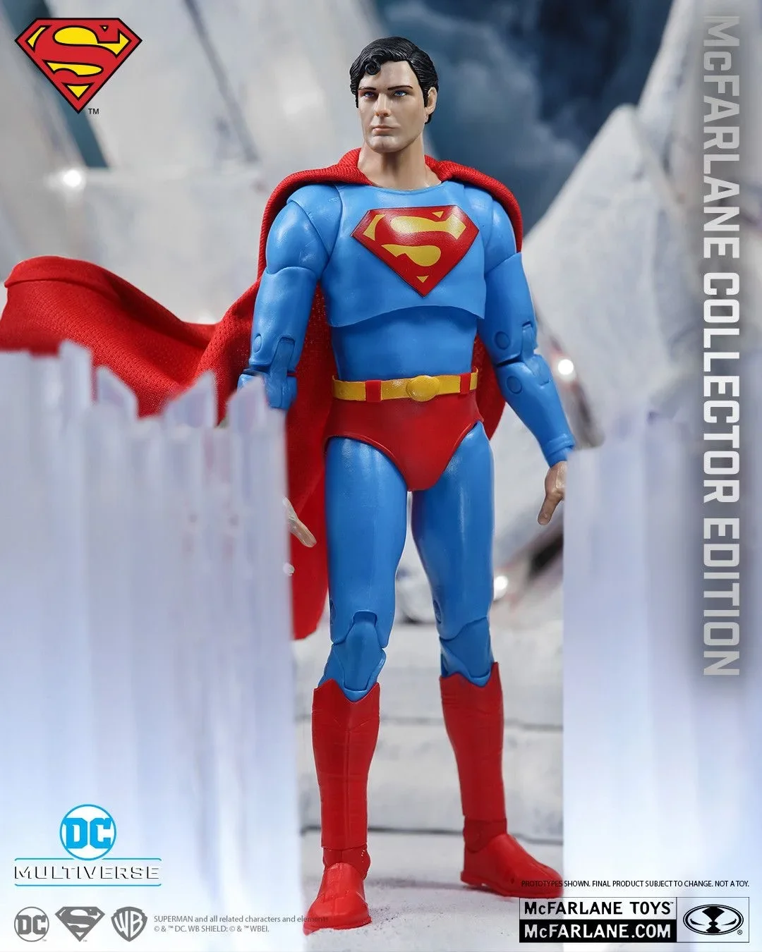 New McFarlane DC Superman: The Movie (1978) Collector Edition 7 inches Action Figure Model Collection Ornament Toys Gift