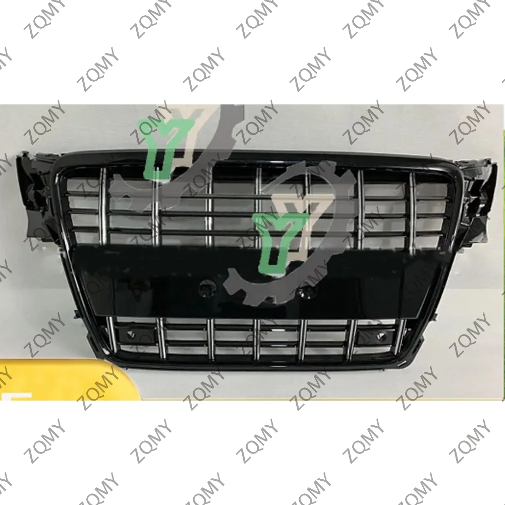 

With/Logo For Audi A4/A4L 2009 2010 2011 2012 Car Front Bumper Grille Centre Panel Styling Upper Grill (Modify S4 style)